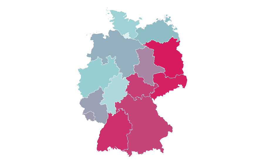 Affinity by region — Easter Bunny, Germany