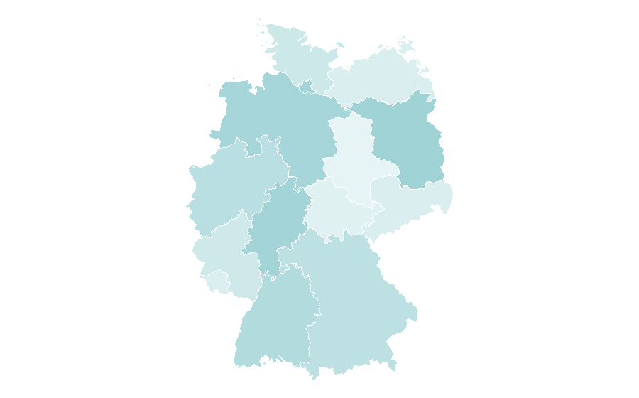 Affinity by region — Easy (store), Germany