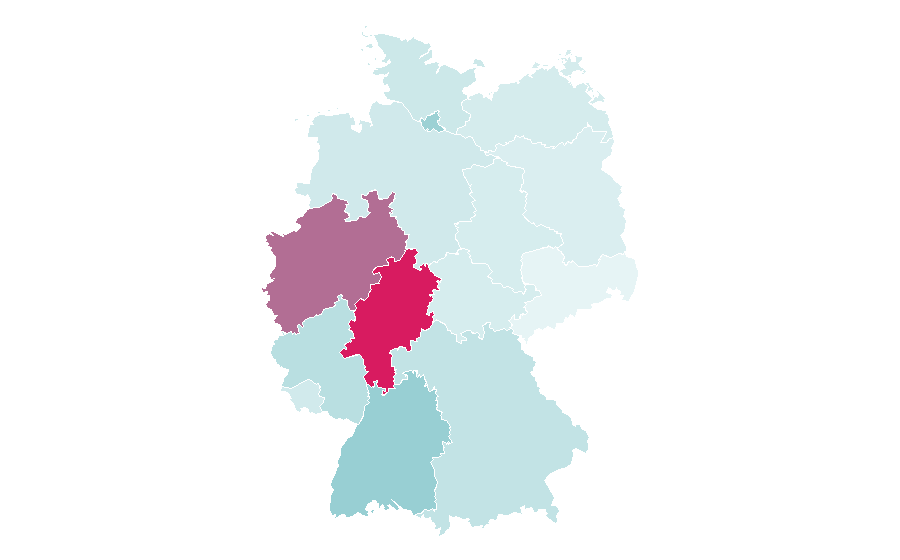 Affinité par région — Ebru Gündeş, Allemagne