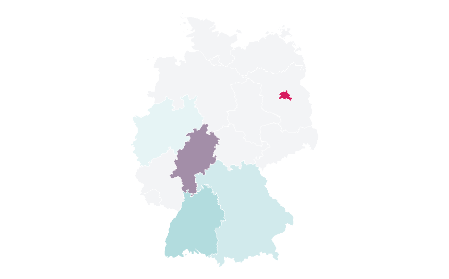 Affinity by region — Eco Friendly Living, Germany