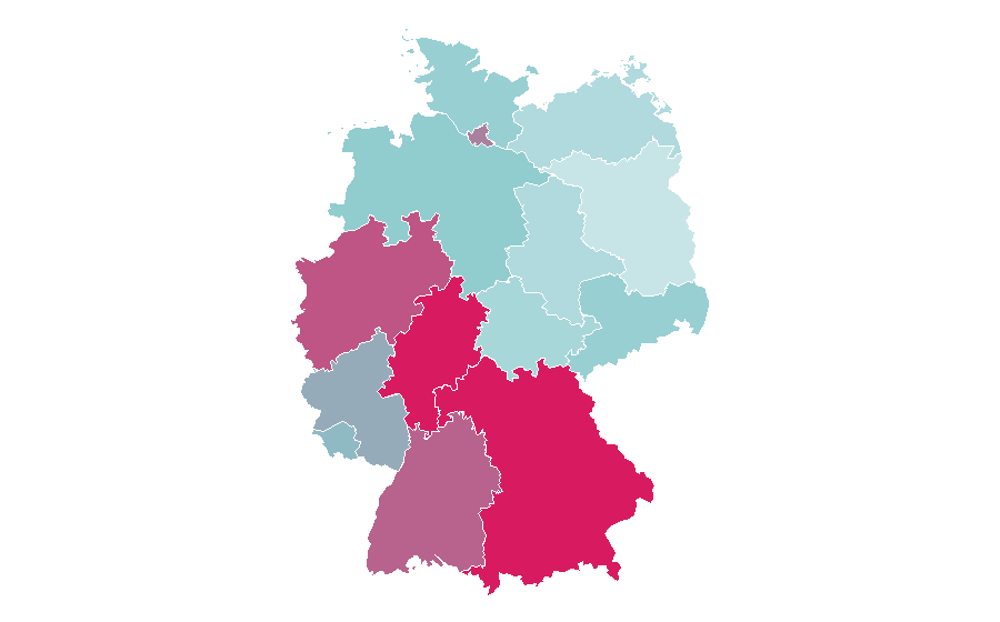 Affinity by region — Eddie Hall, Germany