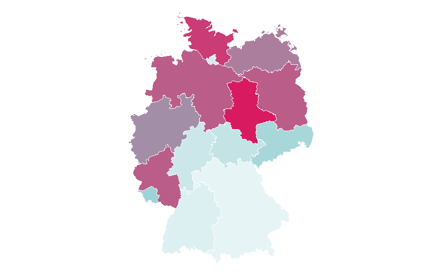Affinity by region — Eddie Murphy, Germany