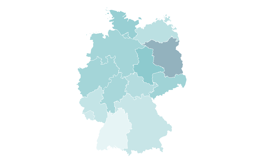 Affinity by region — Eddie Redmayne, Germany