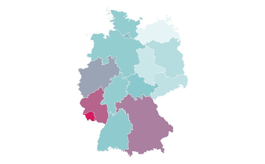 Affinity by region — Eddie Van Halen, Germany