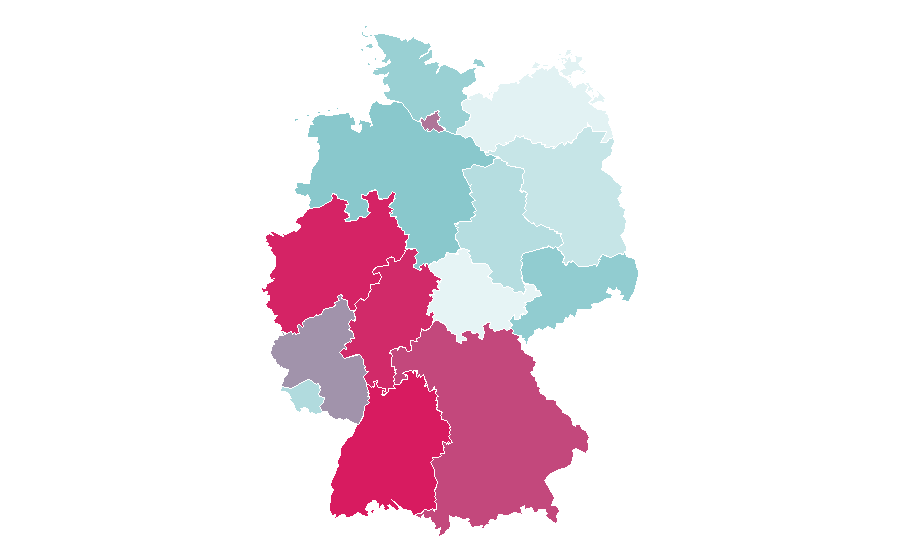 Affinity by region — Edin Džeko, Germany