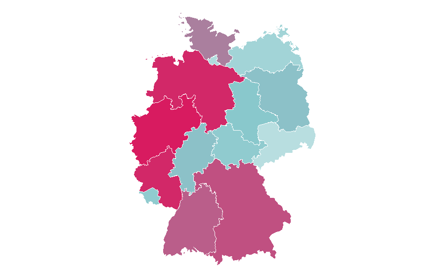 Affinity by region — Edurino, Germany