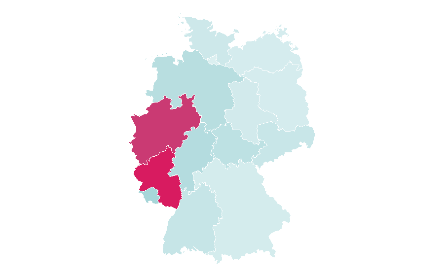 Affinity by region — Eifel, Germany