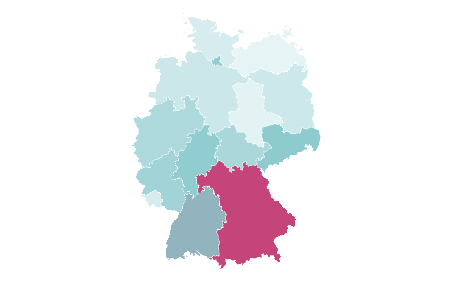 Affinity by region — Eileen Gu, Germany