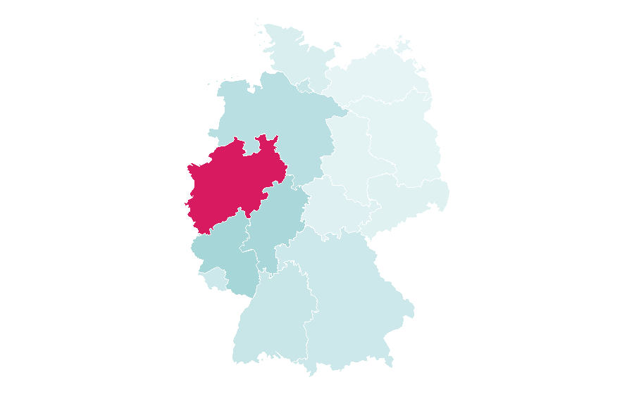 Affinità per regione — Eindhoven, Germania