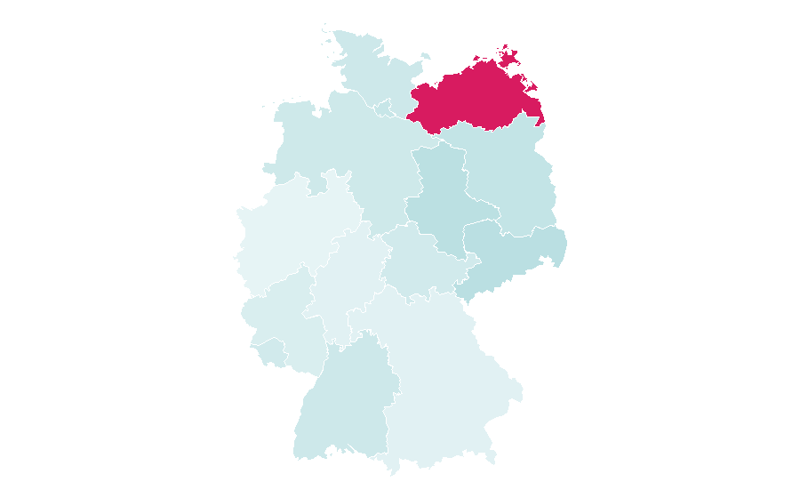 Affinity by region — Einfach mal Luppen, Germany