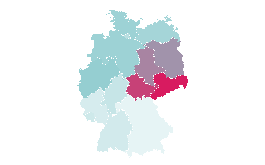 Affinity by region — Eingollan, Germany