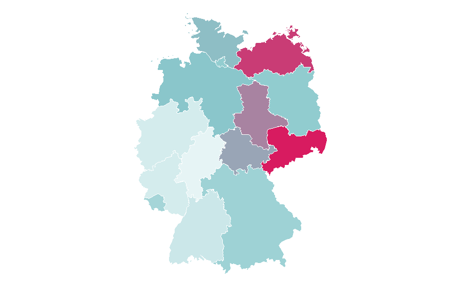Affinity by region — Eisbrecher, Germany
