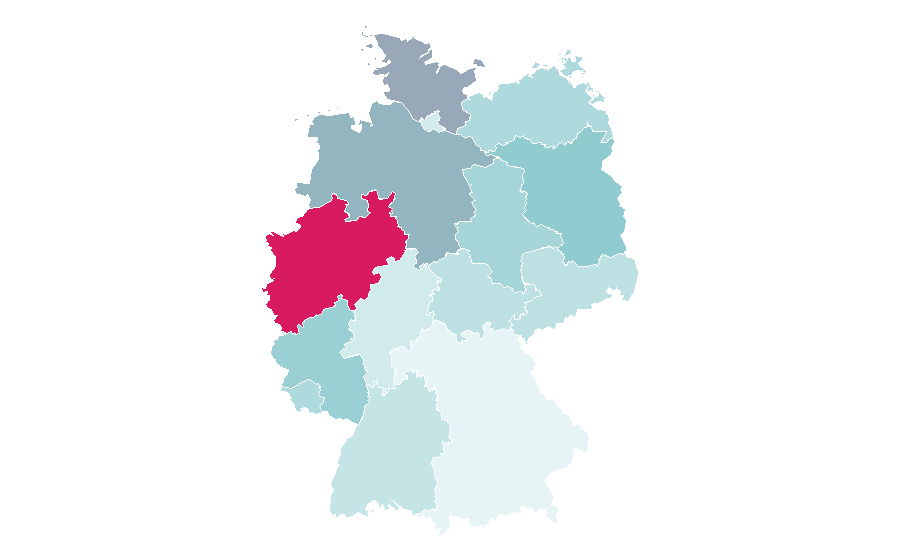 Affinity by region — Eko Fresh, Germany