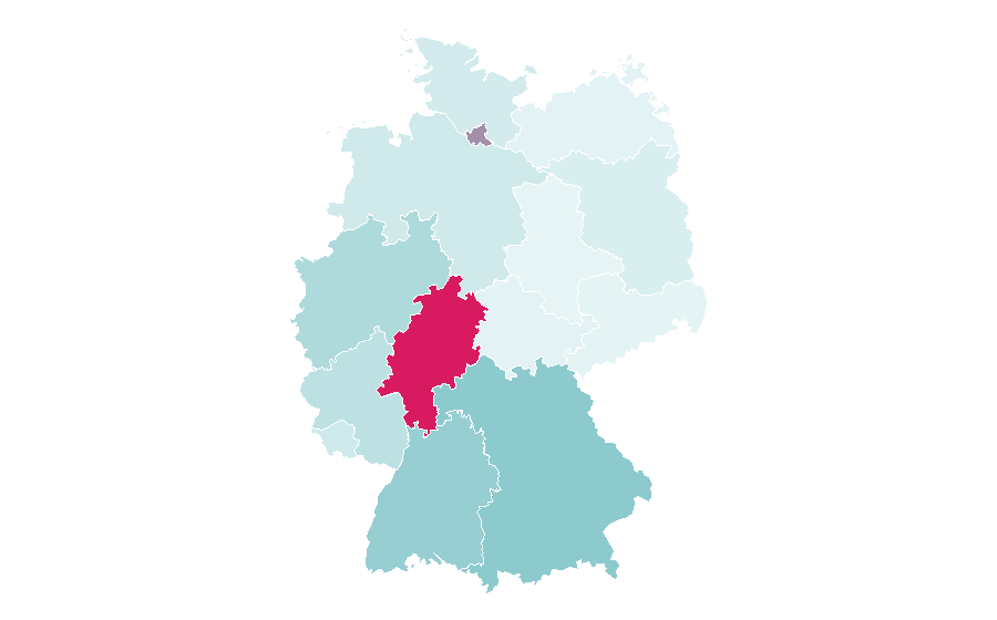 Affinity by region — El Corte Inglés, Germany