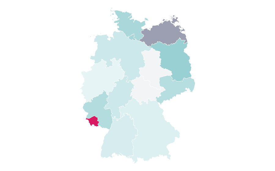 Affinity by region — El Palacio de Hierro, Germany