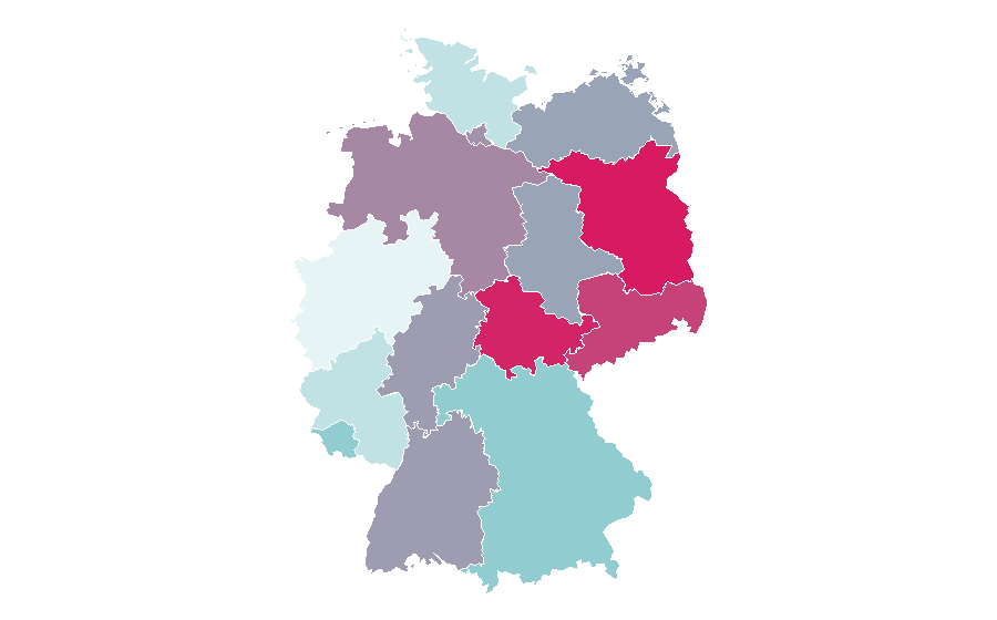 Affinity by region — Electric charge, Germany