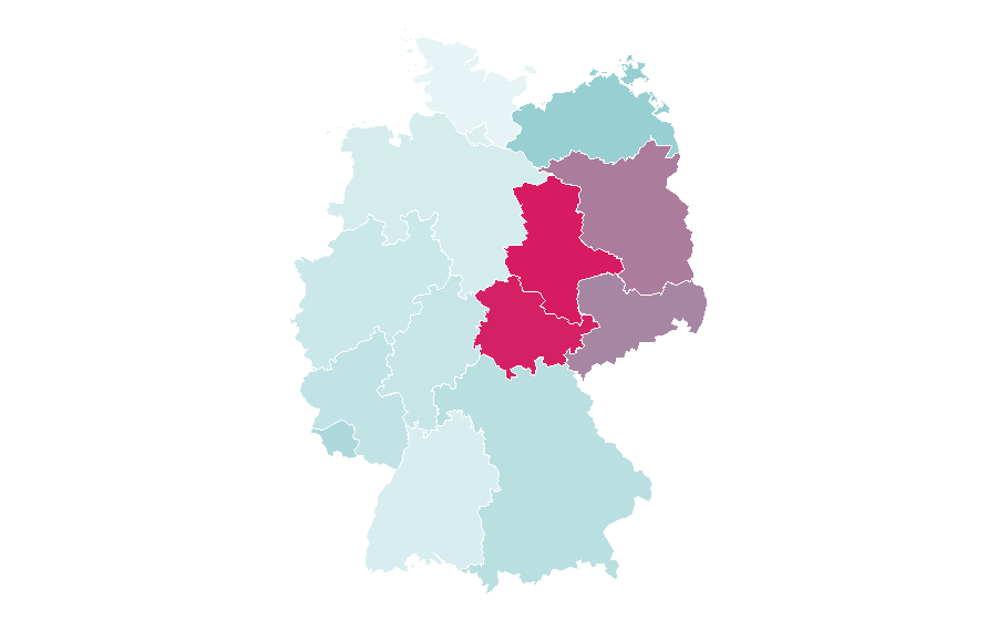 Affinity by region — Electric stove, Germany