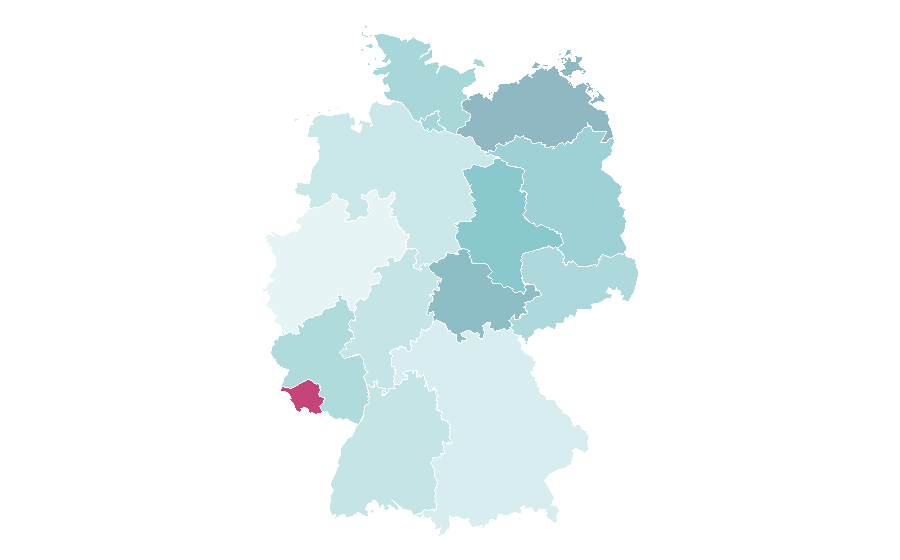 Affinità per regione — Electro house, Germania