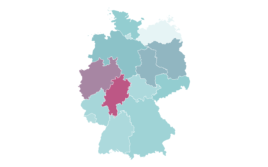 Affinity by region — Electronic Arts, Germany