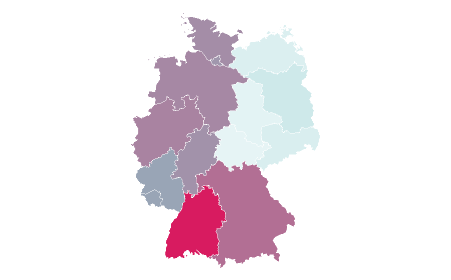 Affinity by region — Elena Rybakina, Germany
