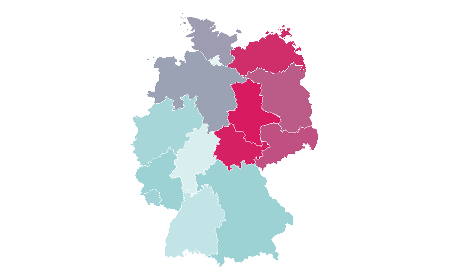 Affinity by region — Elena Uhlig, Germany