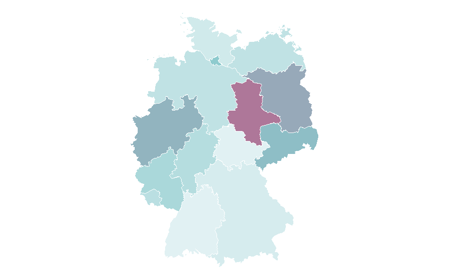 Affinity by region — Elio, Germany