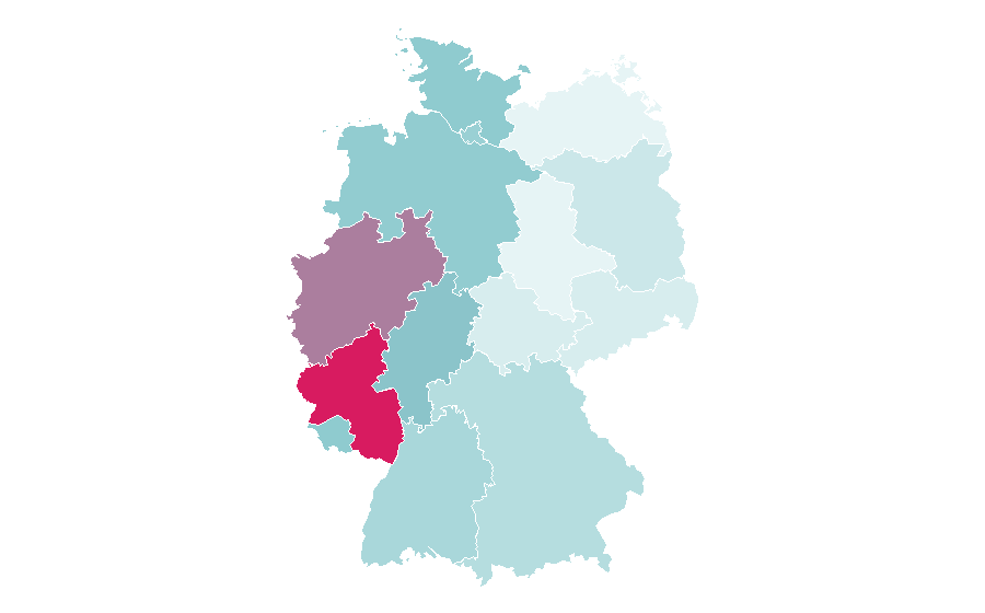 Affinity by region — Elmar Theveßen, Germany