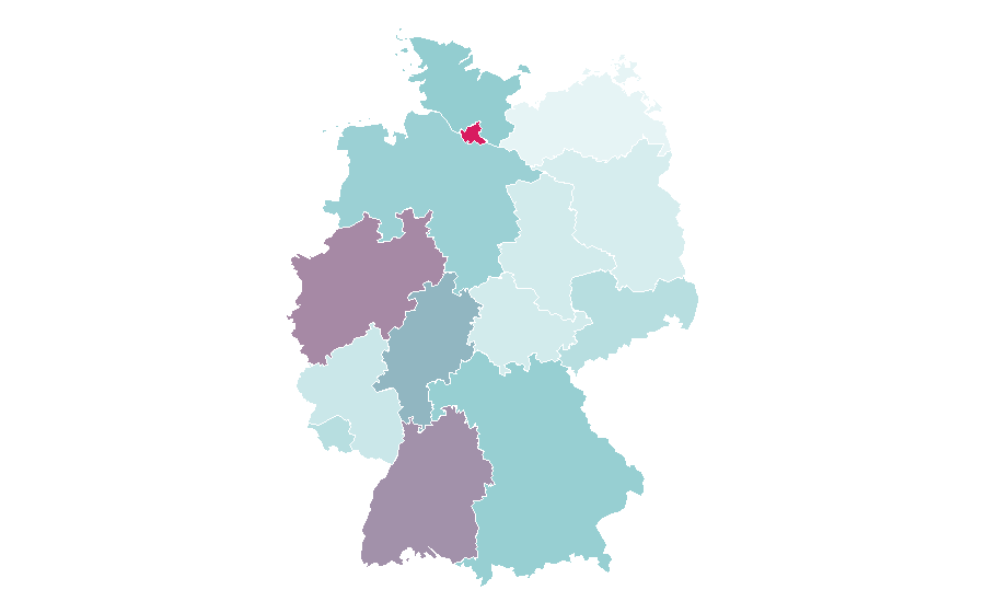 Affinity by region — Elmex, Germany