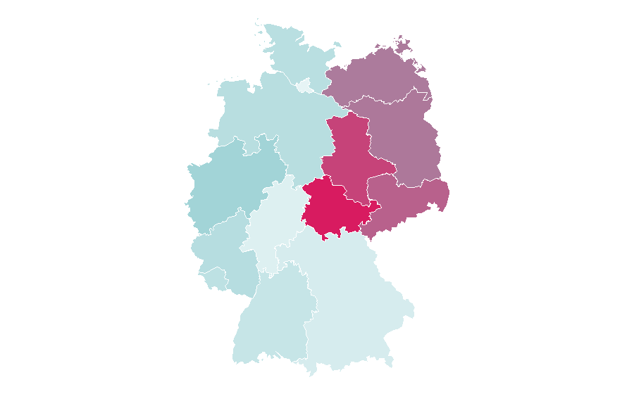 Affinity by region — Eloy de Jong, Germany