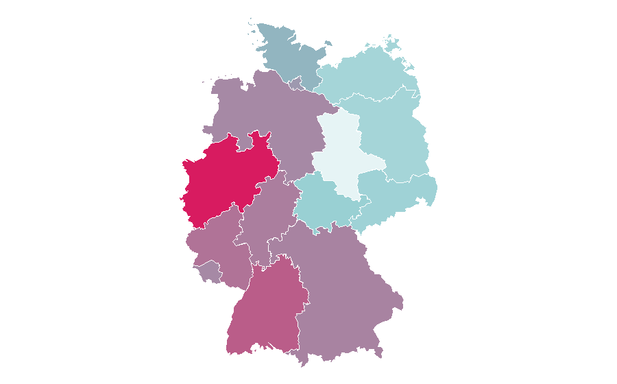 Affinity by region — Elsa (Disney), Germany