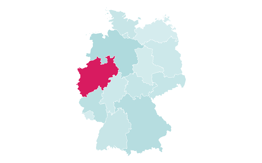 Affinity by region — Elten, Germany