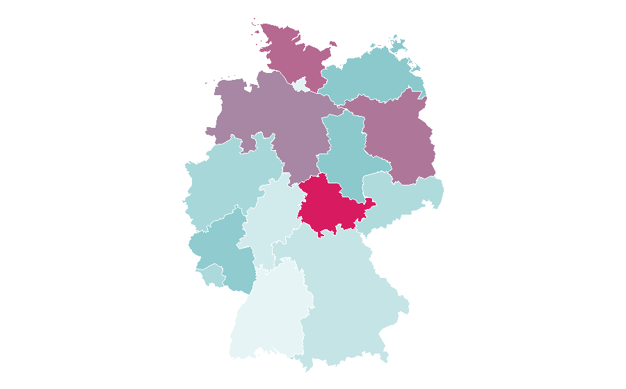 Affinity by region — Emily Cox, Germany