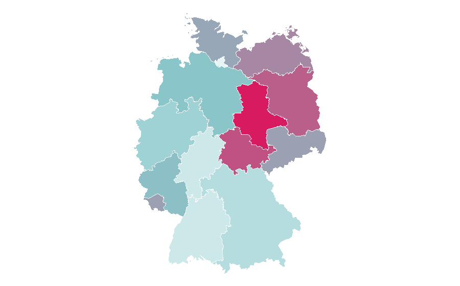 Affinity by region — Emily Deschanel, Germany