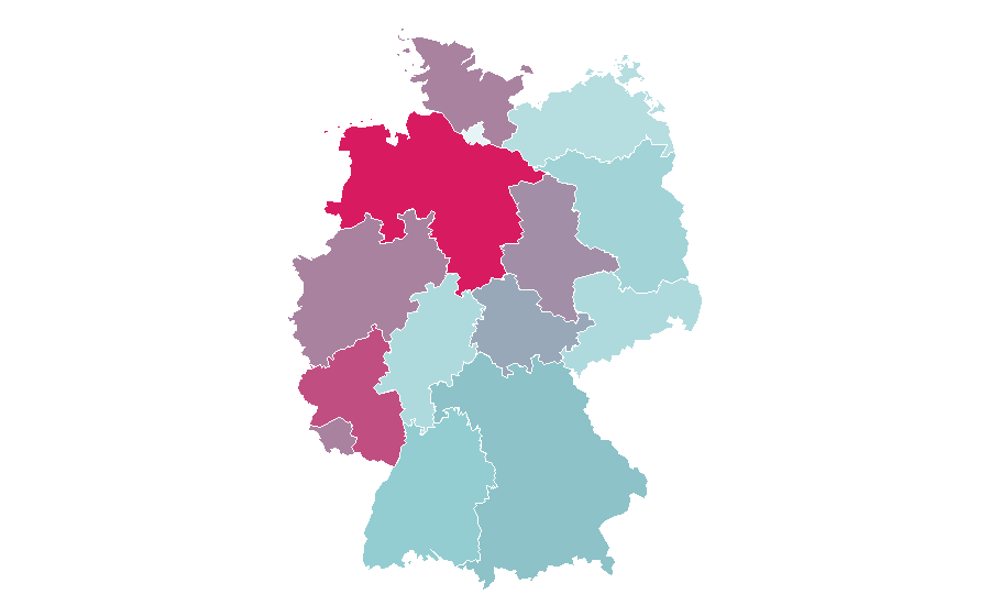 Affinity by region — Emily Osment, Germany