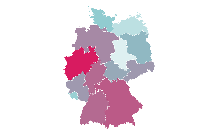 Affinité par région — Eminem, Allemagne
