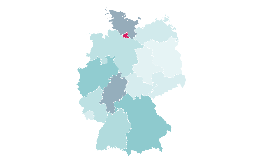 Affinità per regione — Emirates, Germania