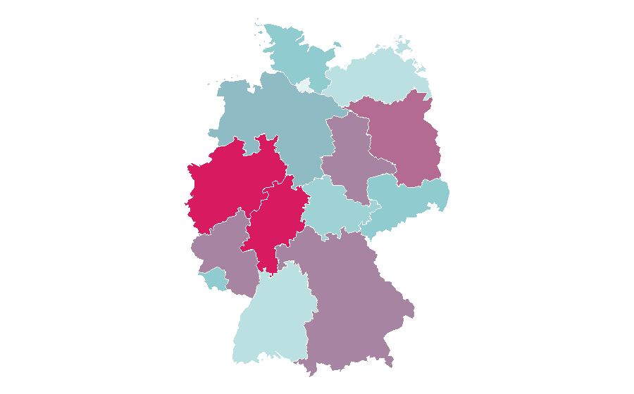 Affinity by region — Emma Roberts, Germany