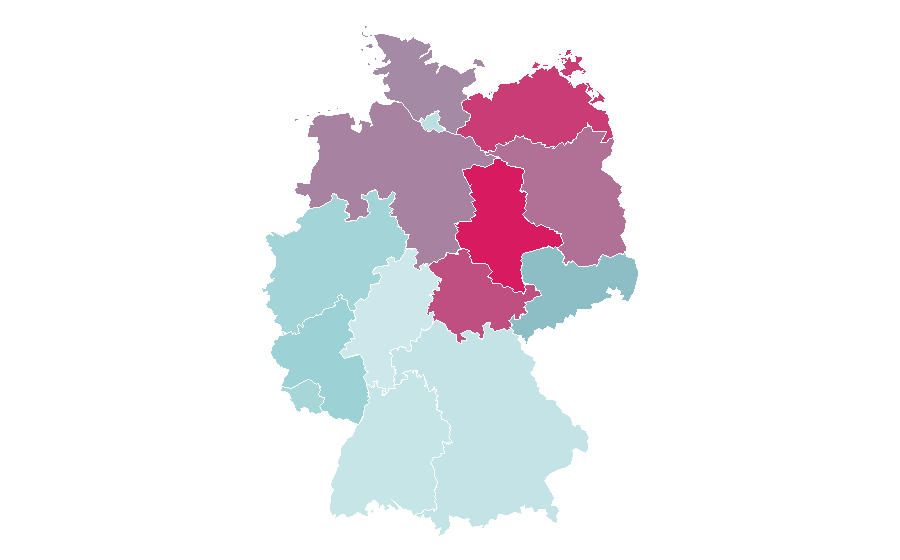 Affinity by region — Emma Schweiger, Germany