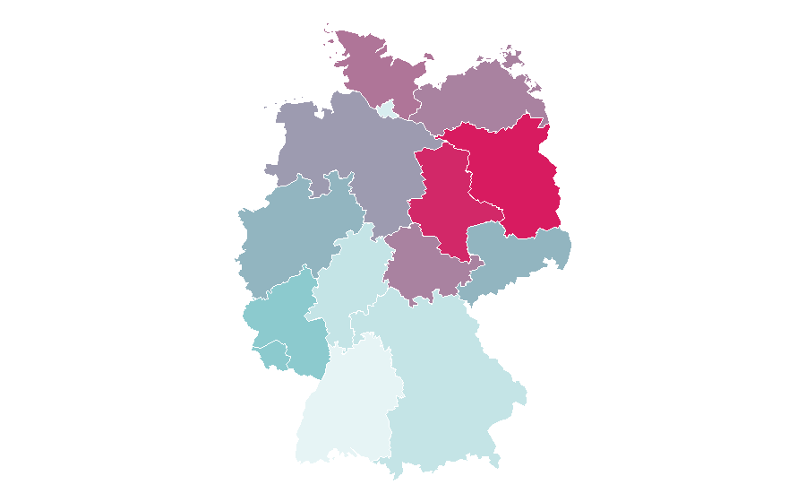 Affinity by region — Emma Thompson, Germany