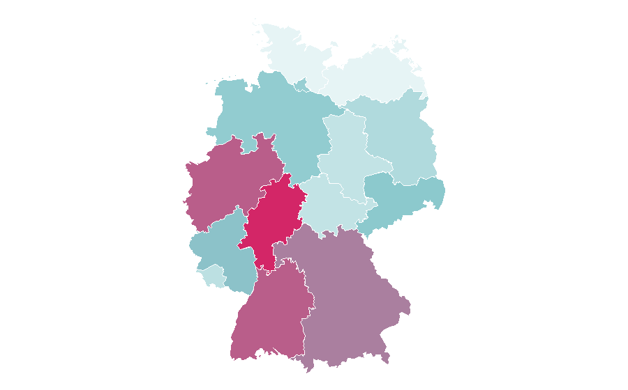 Affinity by region — Emoji, Germany