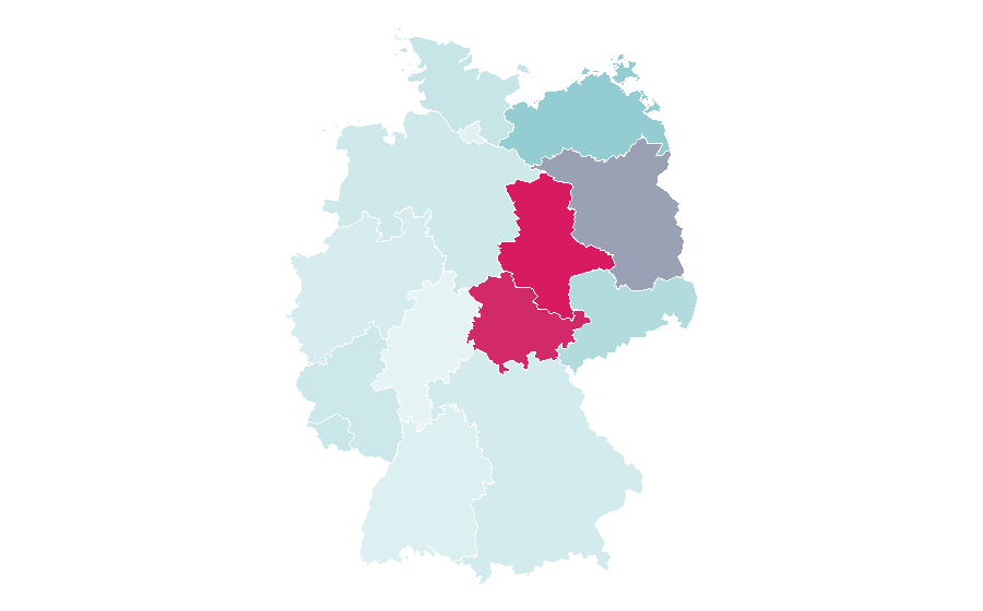 Affinity by region — EMP Merchandising, Germany
