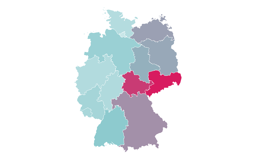 Afinidad por región — Enduro (mountain biking), Alemania