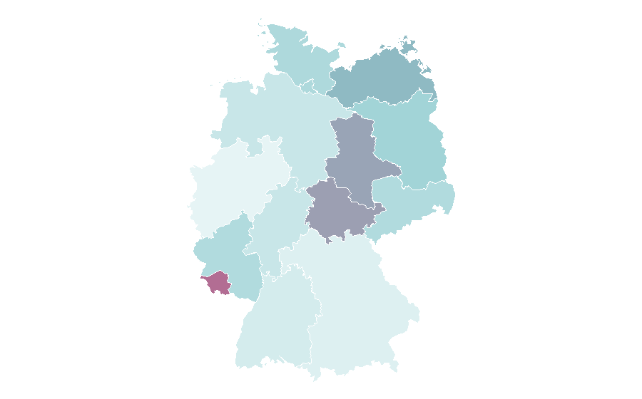 Affinity by region — Endurocross, Germany