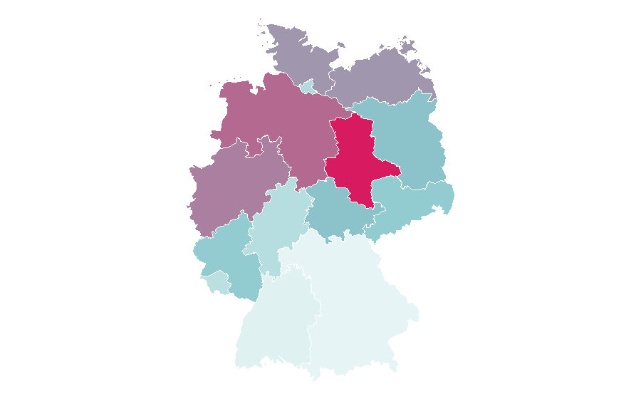 Affinità per regione — Energy drinks, Germania