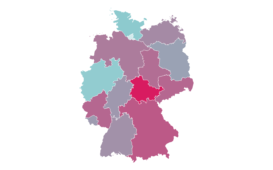 Affinità per regione — Engelbert Strauss, Germania