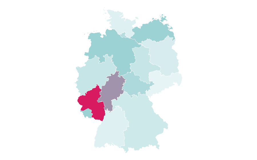 Affinity by region — English Mastiff, Germany