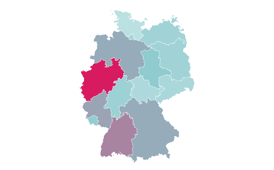Affinità per regione — Engraving, Germania