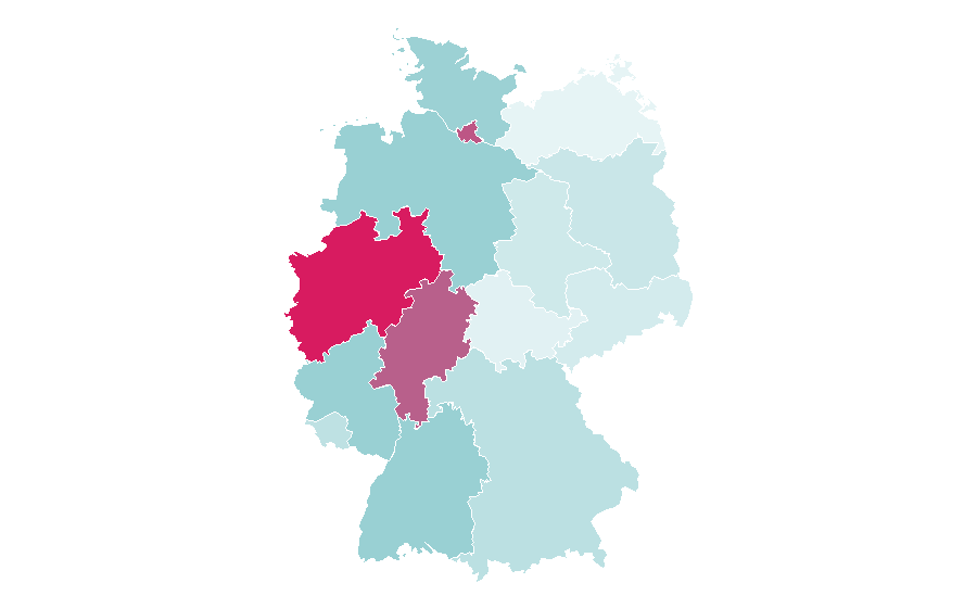 Affinity by region — Enissa Amani, Germany