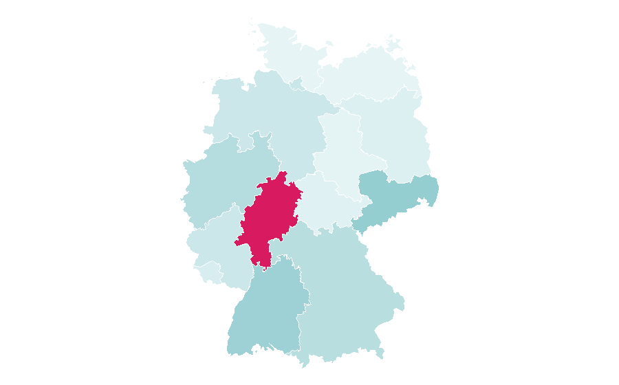 Affinity by region — Enlightenment (spiritual), Germany