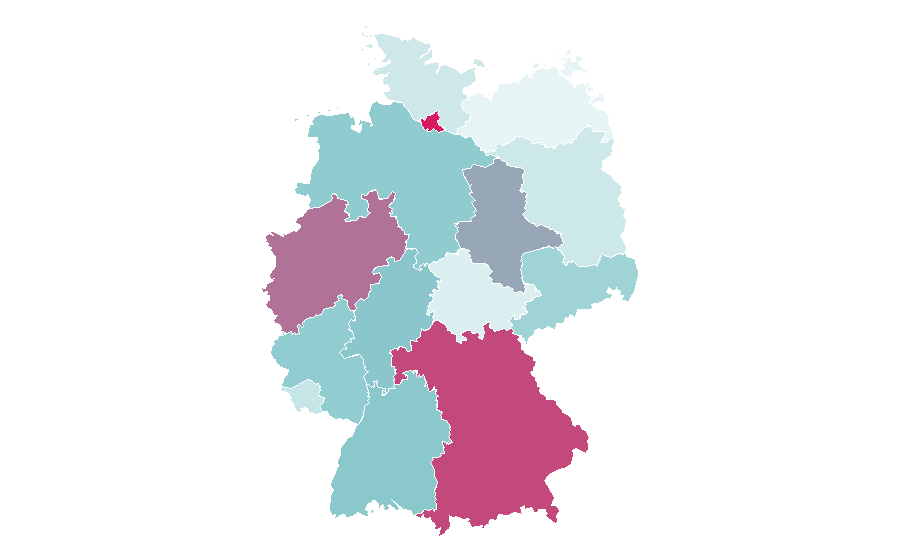 Affinity by region — Enterprise Rent-A-Car, Germany